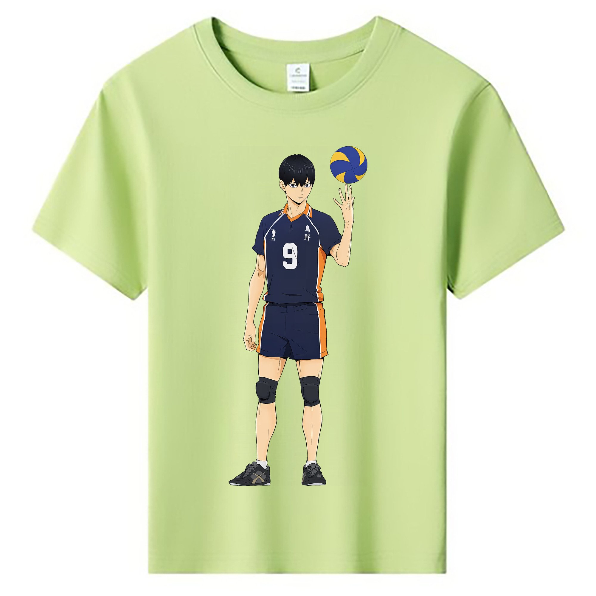 （画像用） ハイキュー!! Haikyu!! 綿100％キッズTシャツ（フロントプリント）